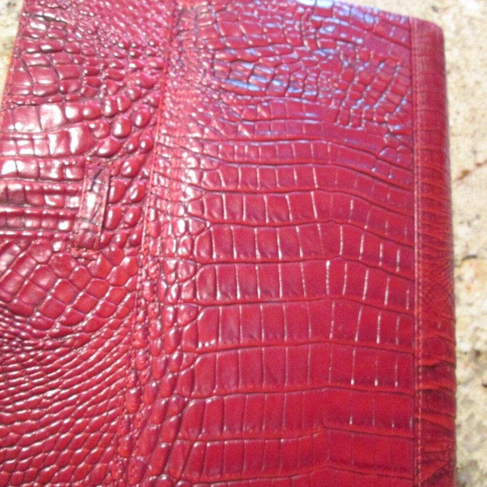 Brahmin Raspberry Melbourne Leather Protective Sh… - image 3